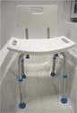 Aquasense Adjustable Bath Seat With Back